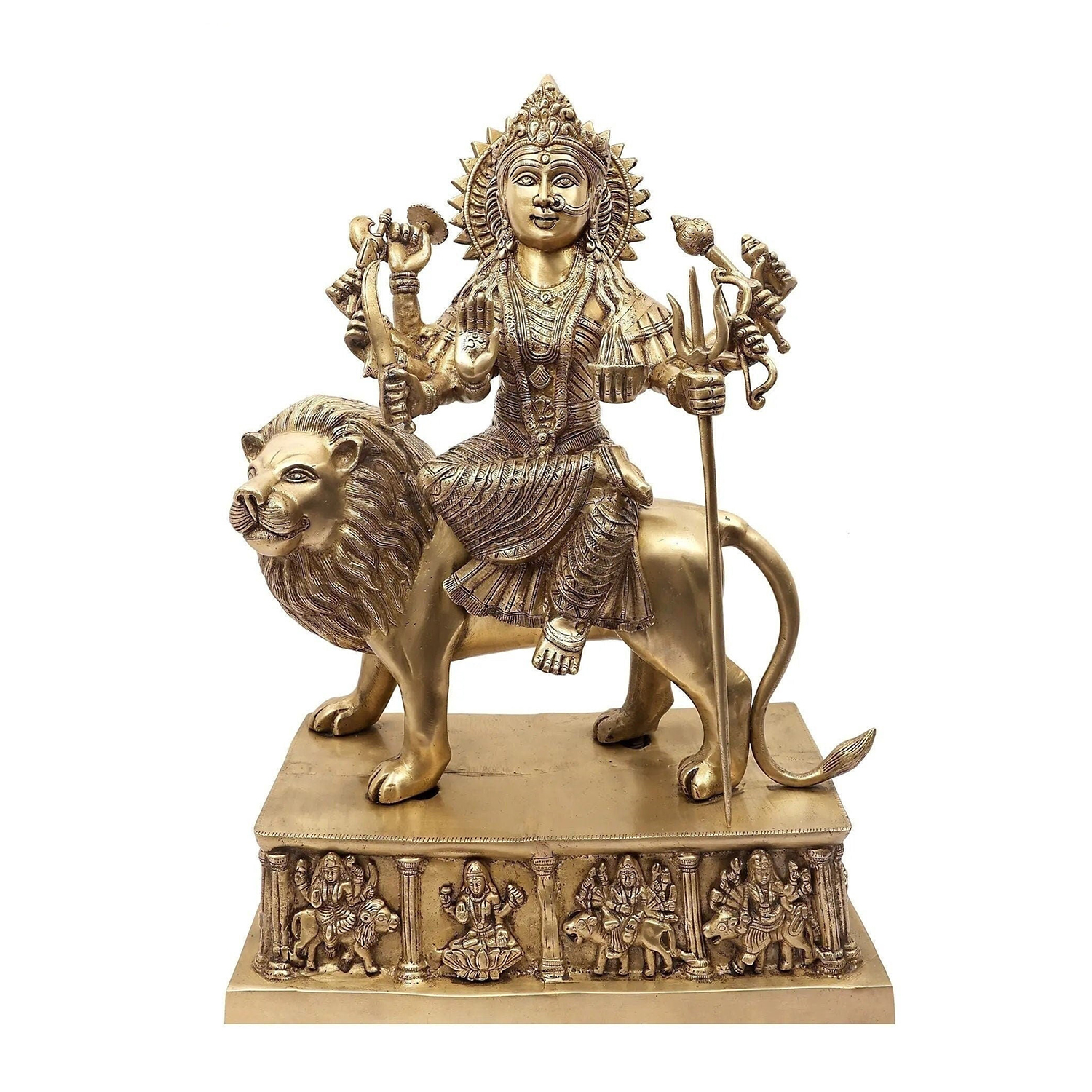 Brass Durga Maa Statue