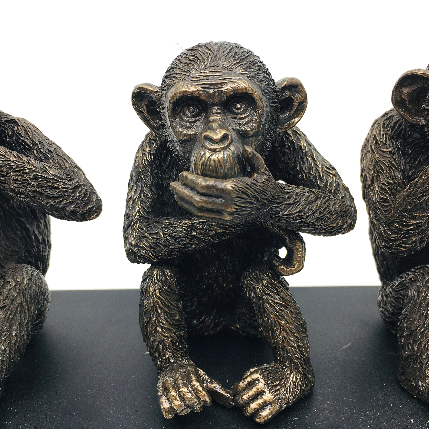 Three Monkeys Figurines