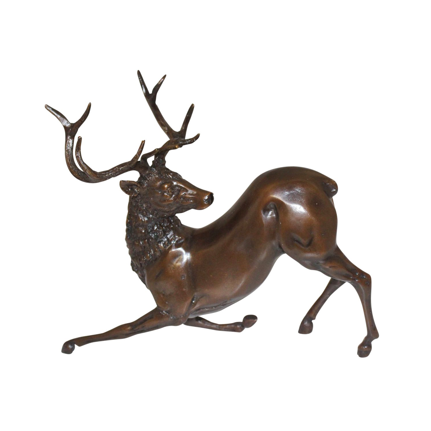 Vintage Metal Deer Figurine