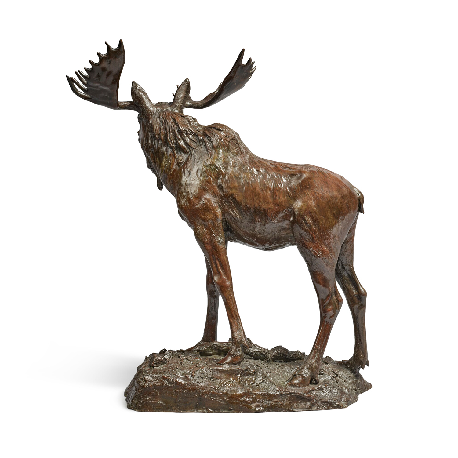 Bronze Moose Statue for Sale