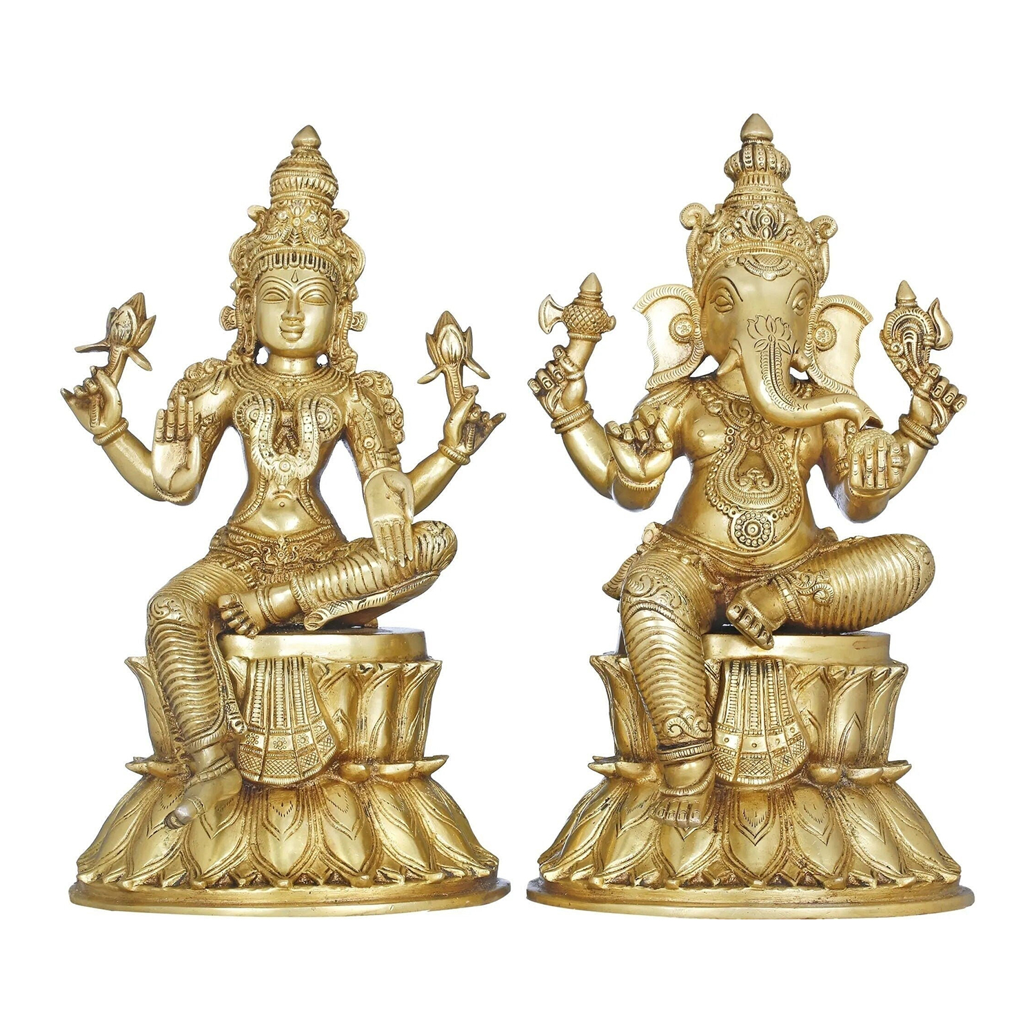 Ganesh And Lakshmi Statue