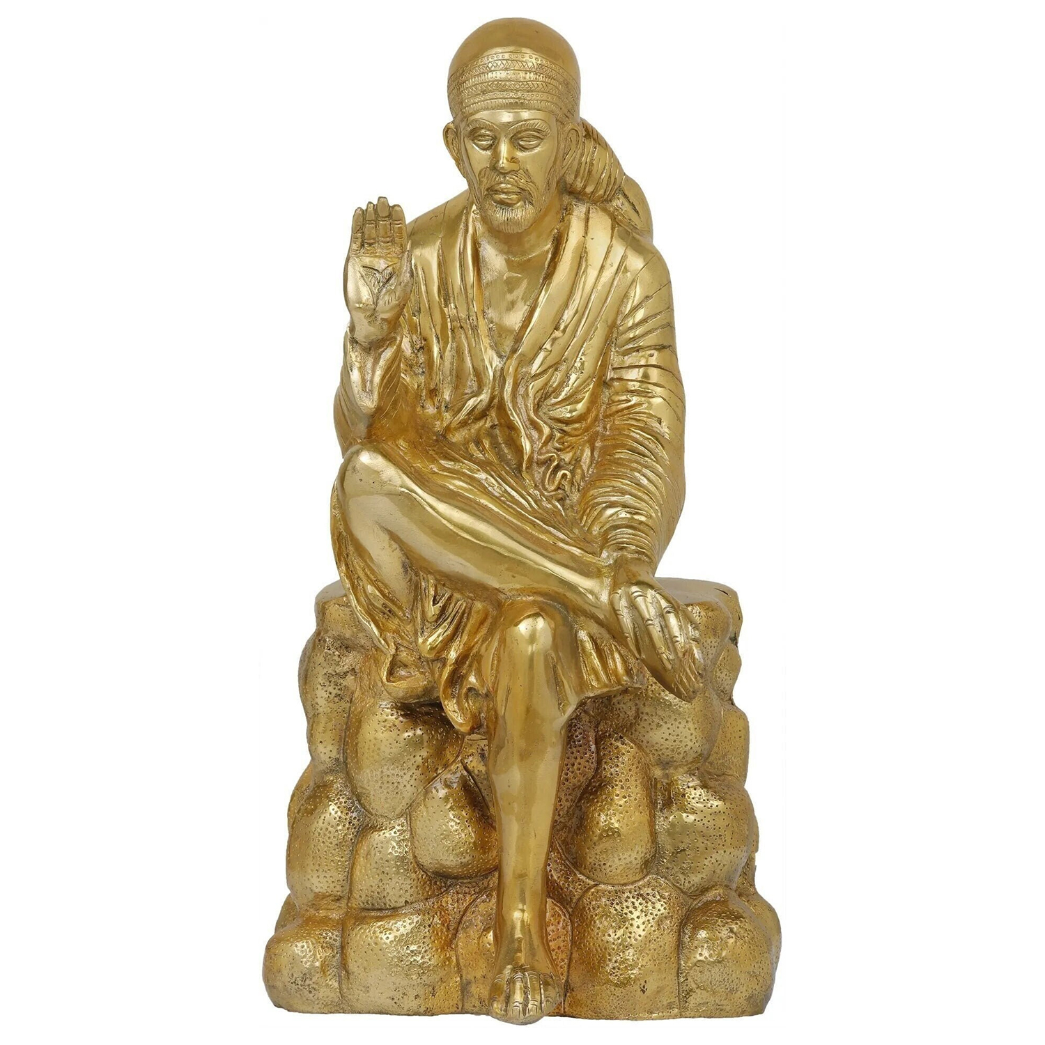 Brass Sai Baba Statue