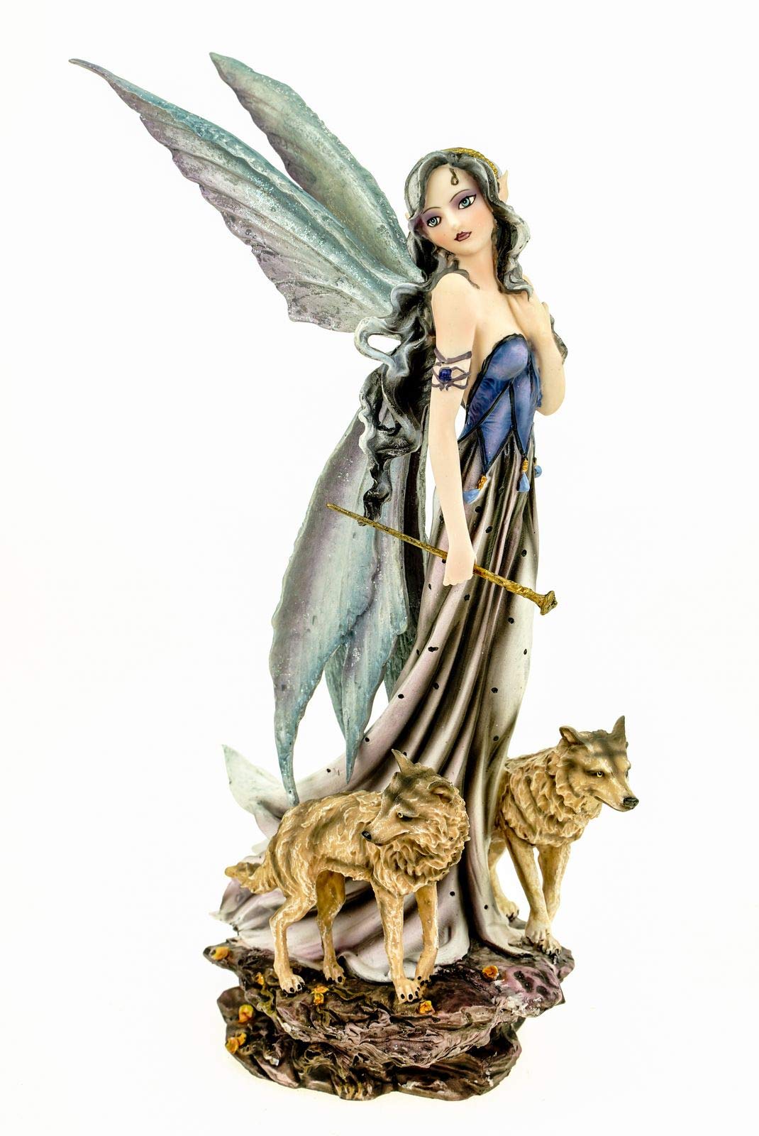 Fairy and Wolf Figurine