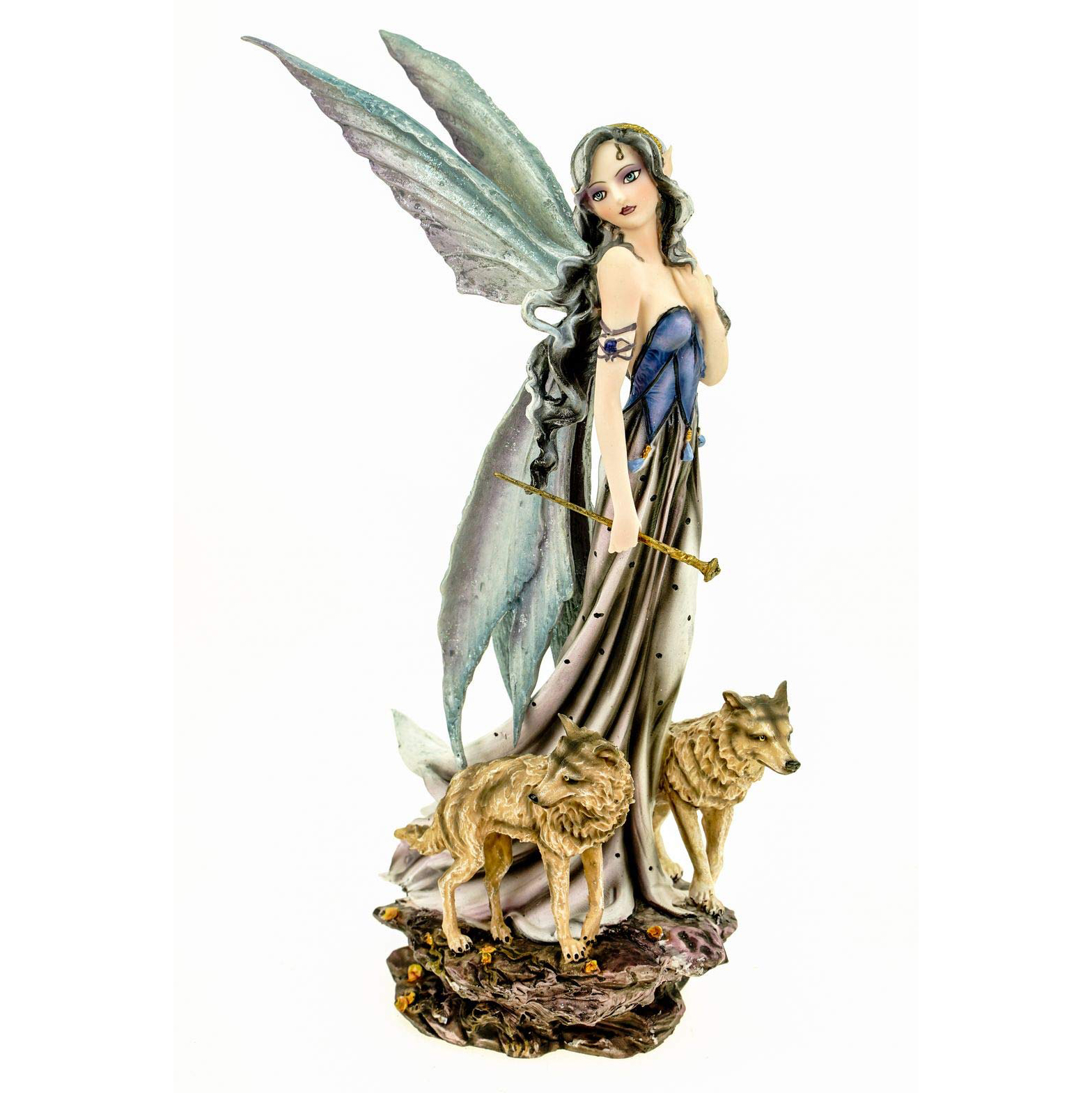 Fairy and Wolf Figurine