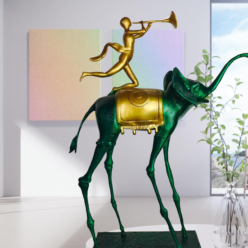 dali elephant statue