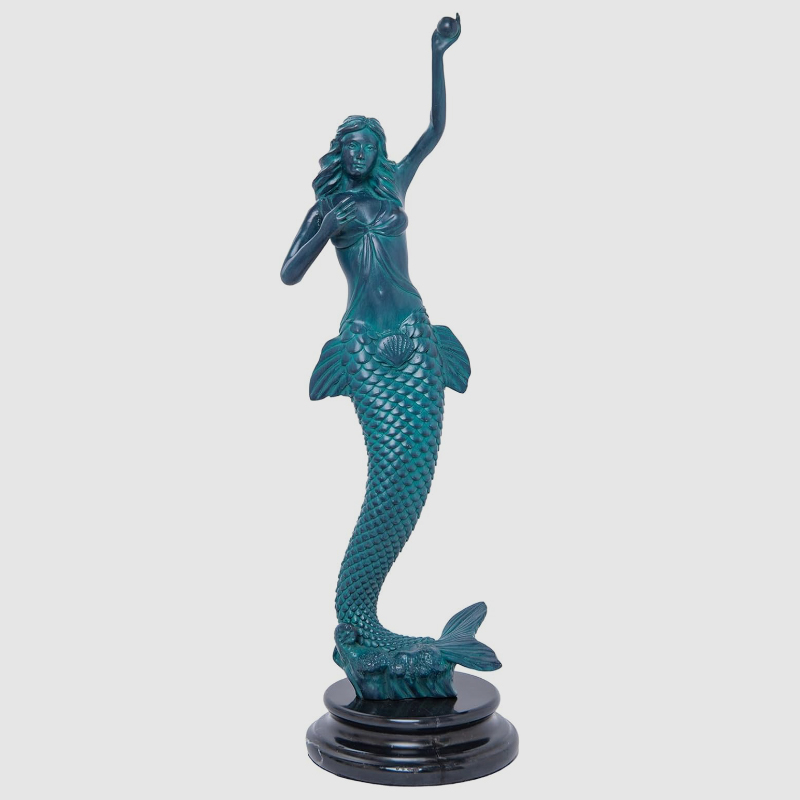 sculpture mermaid