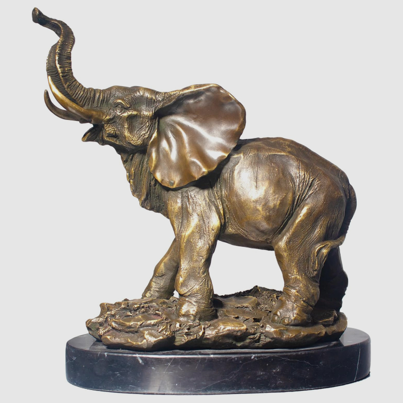 small elephant sculpture