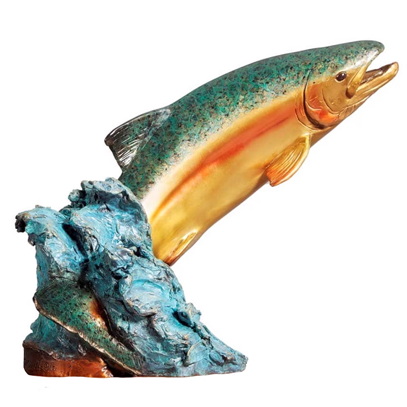decorative fish statues