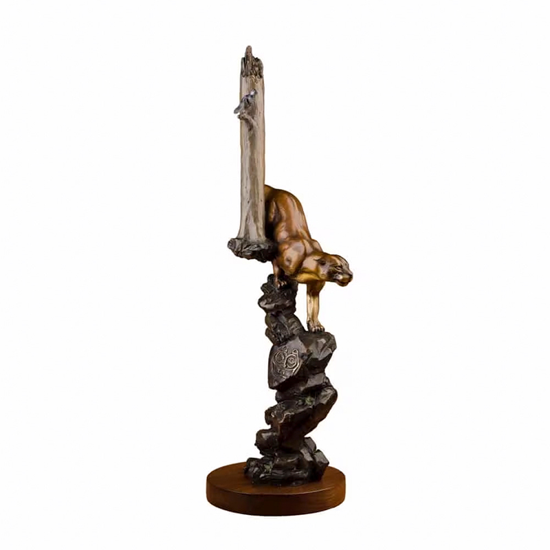 cougar statues sculptures