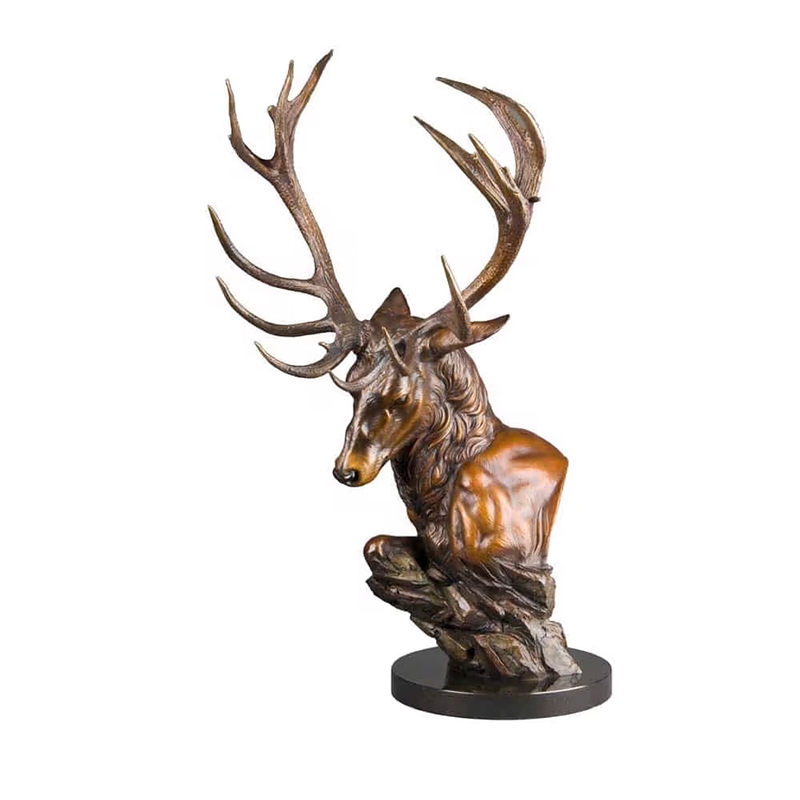 stag head table ornament