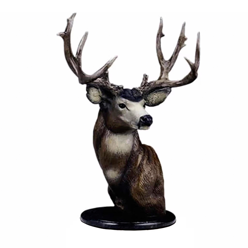 mule deer sculpture