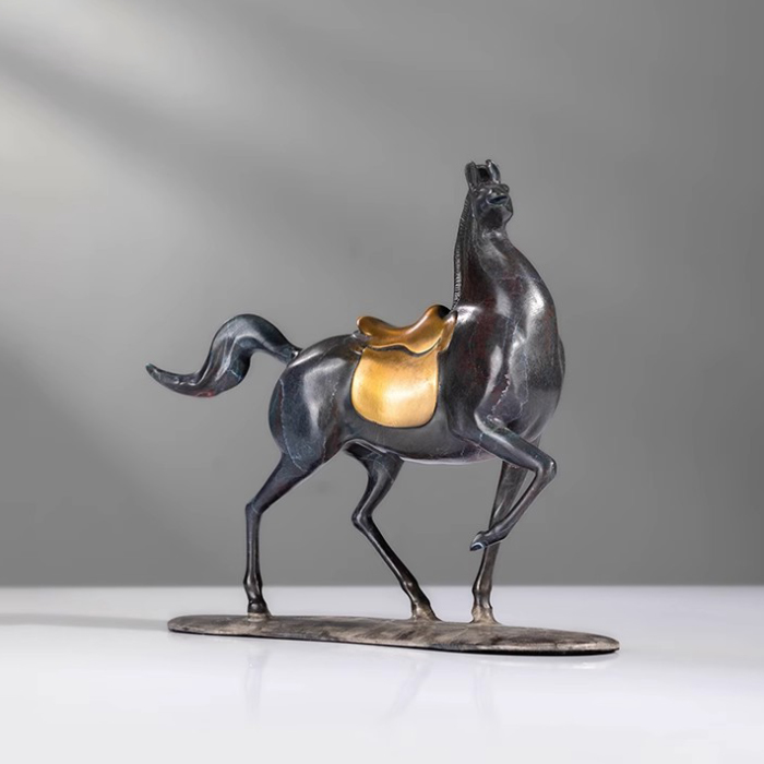 chinese bronze horse figurine