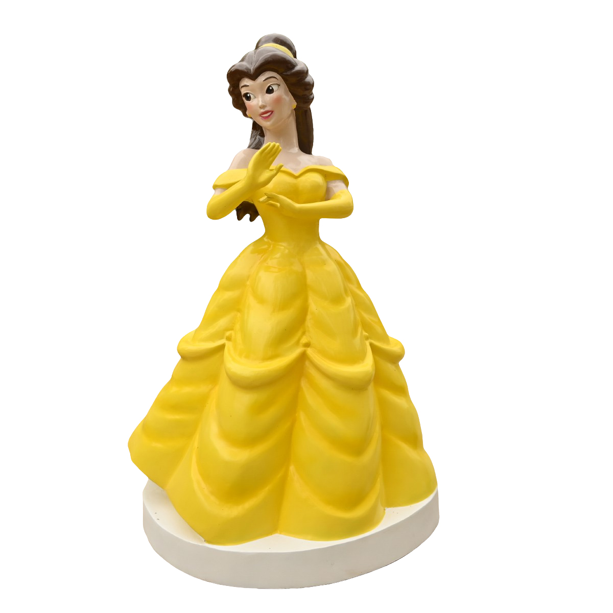 belle statue disney
