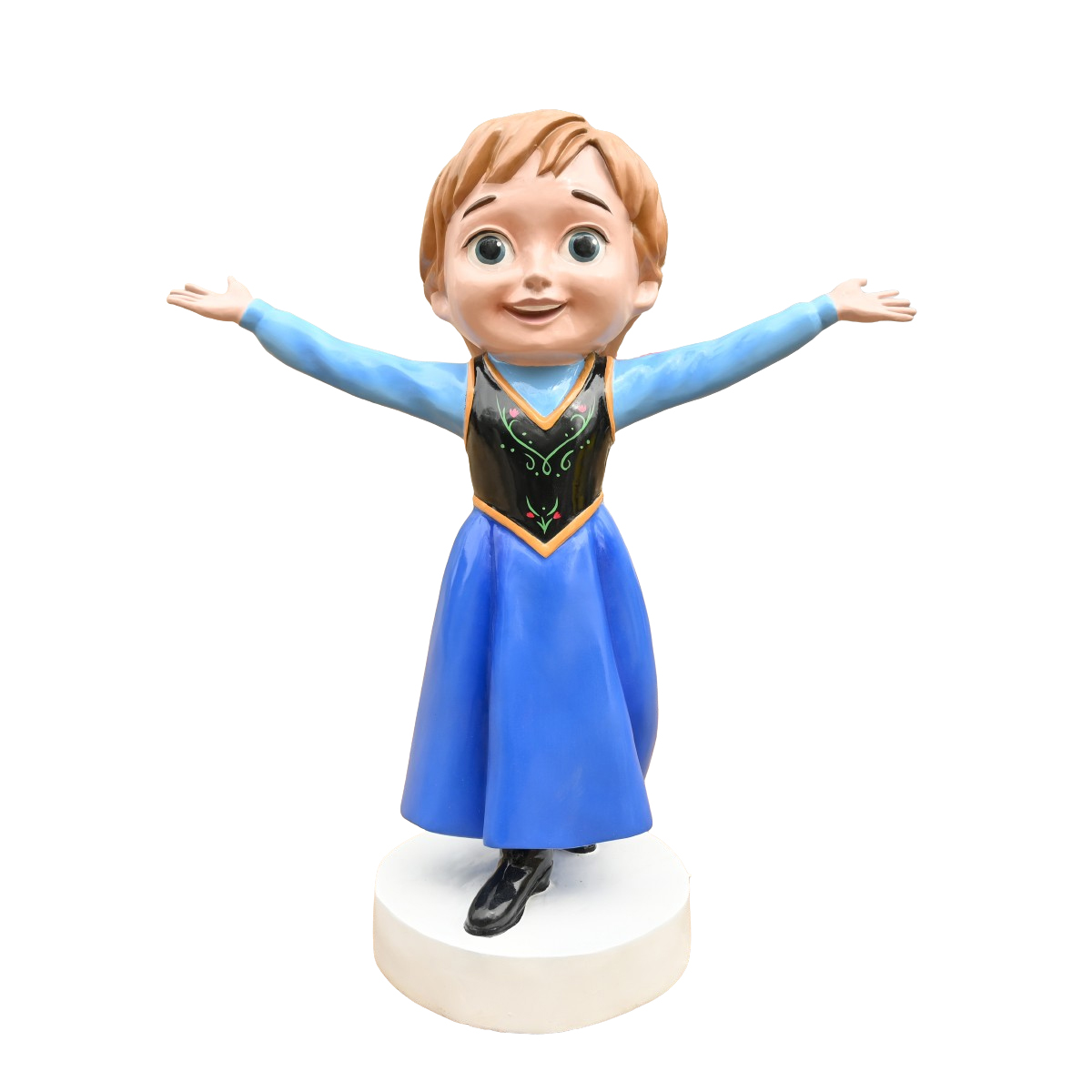 frozen anna sculpture
