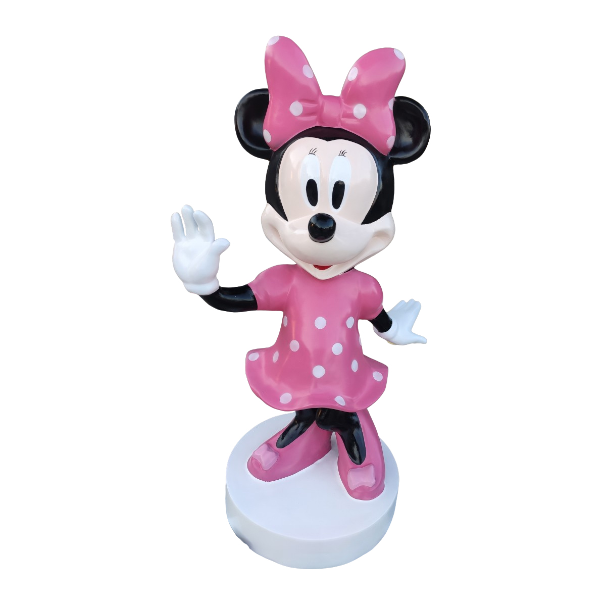 large minnie mouse figurine