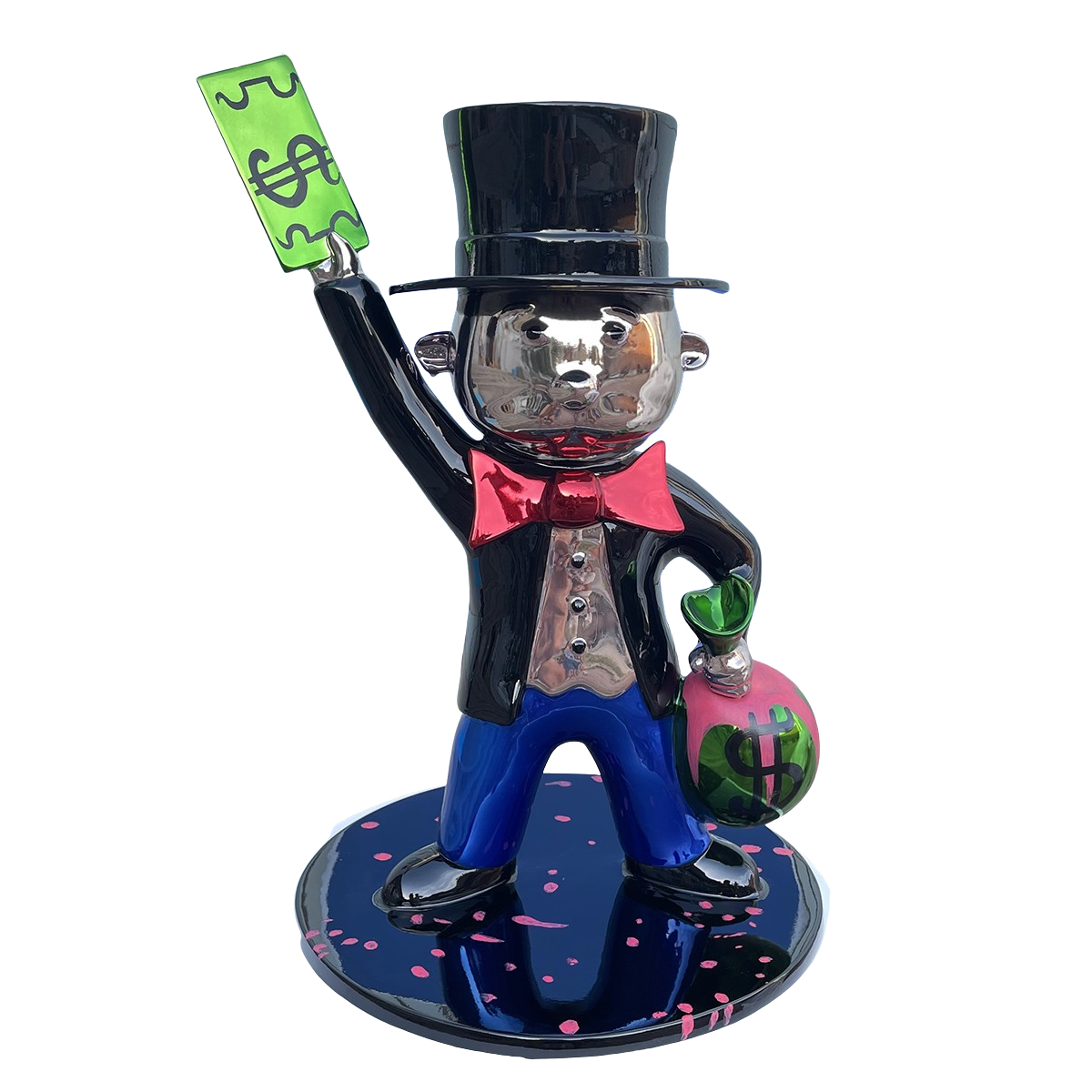 monopoly guy statue