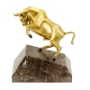 bull statue stock market
