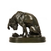 Metal Dog Sculpture