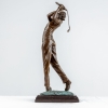 Female Golfer Statue