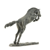 Horse Jumping Statue