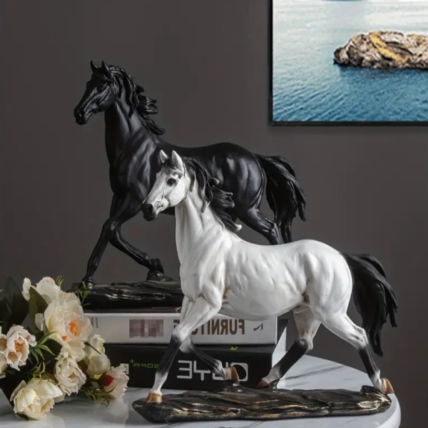 Small horse statue for living room