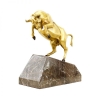 bull statue stock market