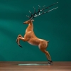 realistic deer figurines