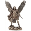 bronze st michael statue