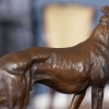 stand greyhound sculpture