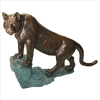 Bronze Cougar Statue
