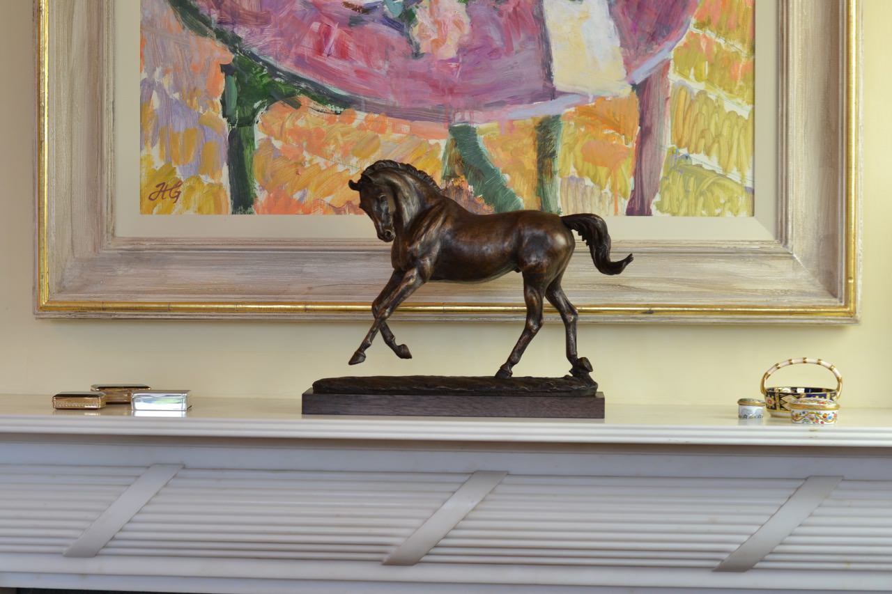 Small Horse Sculpture Home Decor