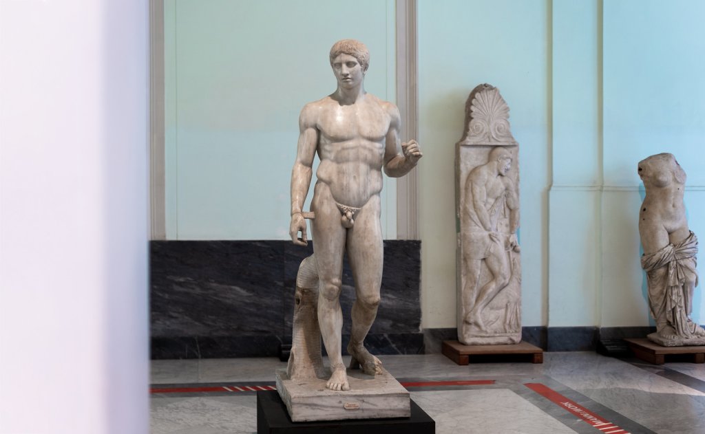 Why are Greek statues so muscular?