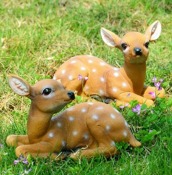 Is a deer statue good for home?