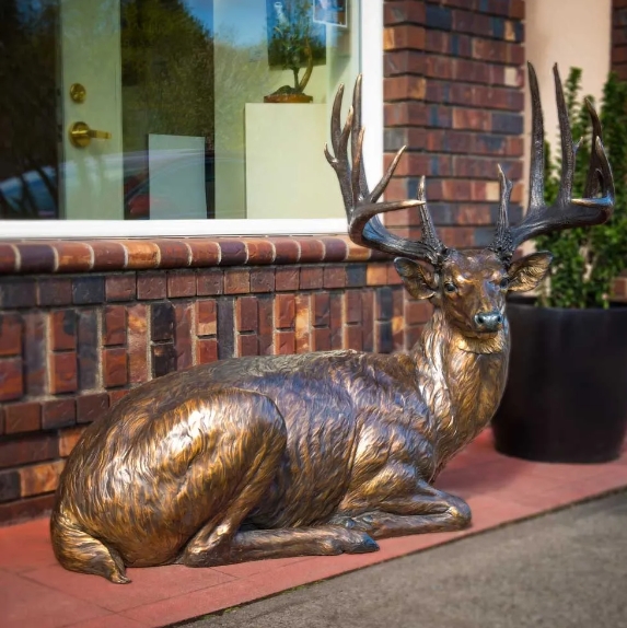 What is the significance of deer statue?
